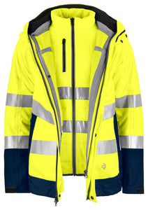 Chaqueta Impermeable de Alta Visibilidad